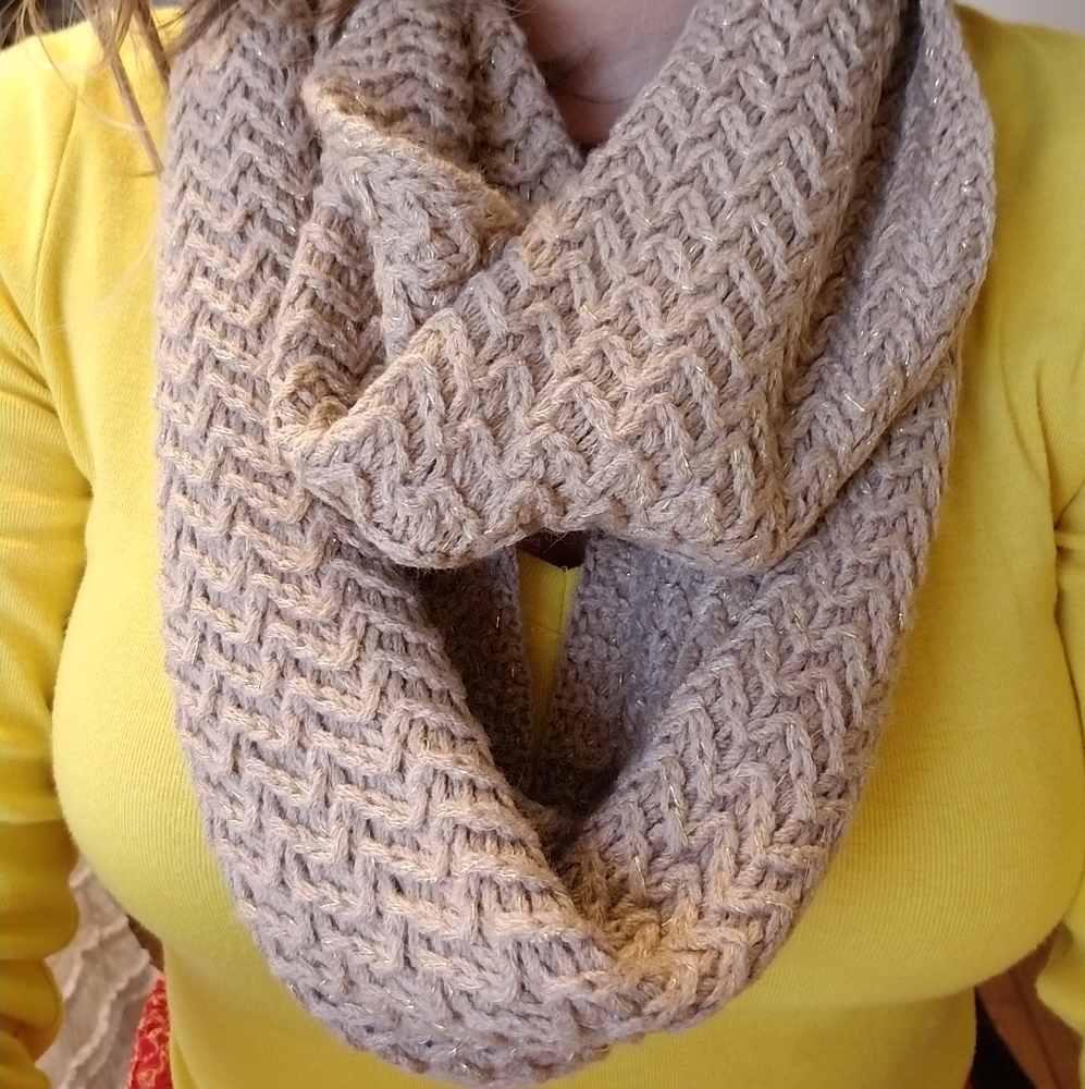 Given FREE w/ Bundle. Infinity Scarf - Picture 2 of 7